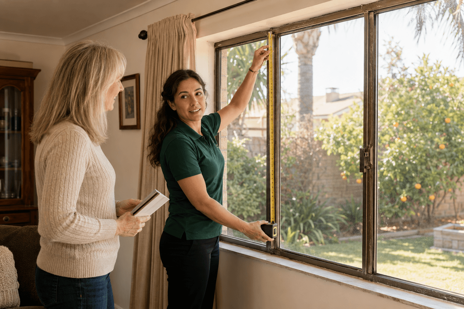 Free in-home window estimate with a Help Your Home California estimator