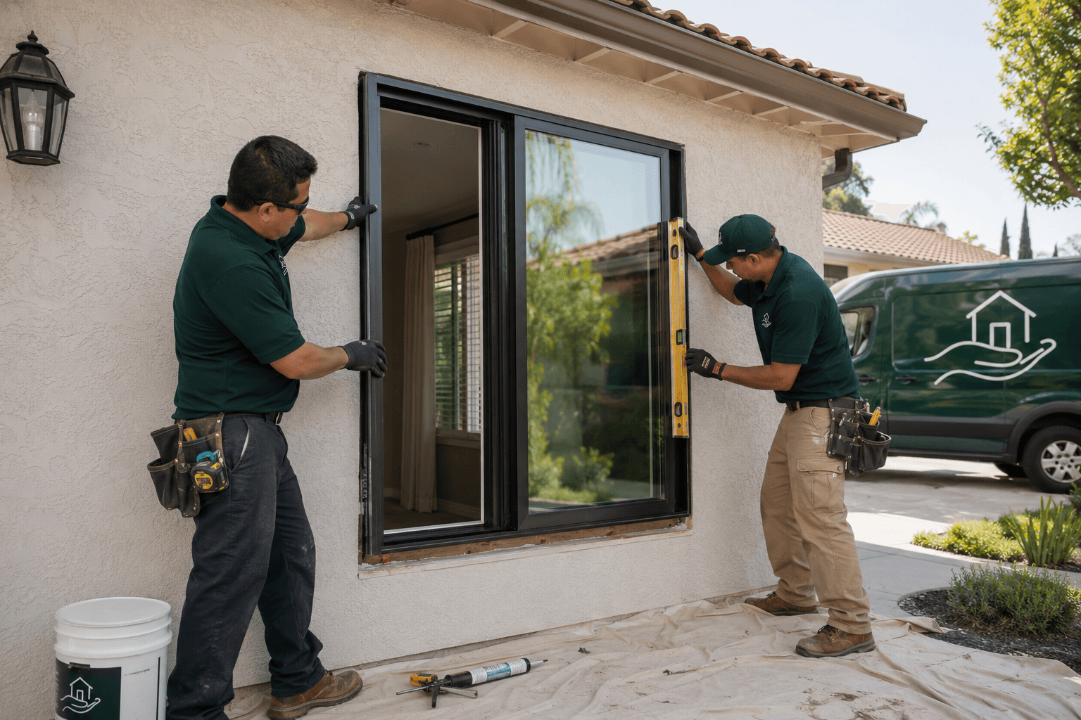 Help Your Home California installation crew at work